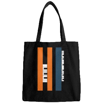 Discover Abstract Piano Key Art Bags