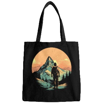 Discover Mountain Hiking Adventure Sunset Bags