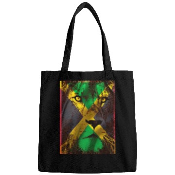 Discover Jamaica Flag with Lion Bags