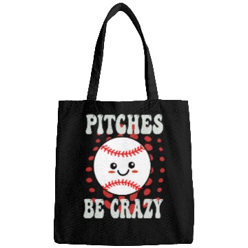 Discover Pitches Be Crazy Funny Baseball Gift Bags