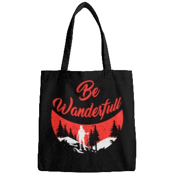 Discover Wanderlust Be Wanderfull Mountain Fan Hiking Bags