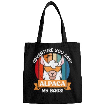 Discover Alpaca my Bags funny Mountaineer Mountain fan Bags