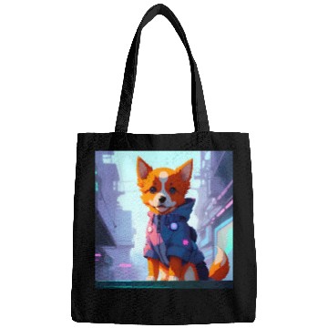 Discover Cute Cyberpunk Dog Bags