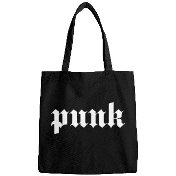 Discover PUNK Typographic Design Bags