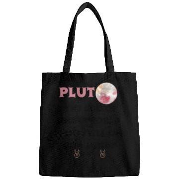 Discover Don't Forget Pluto! Funny Science Astronomy Bags