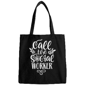 Discover Call The Social Worker Graduation Work Job Bags