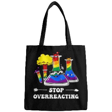 Discover Gay Pride Rainbow Flag Science Teacher Bags