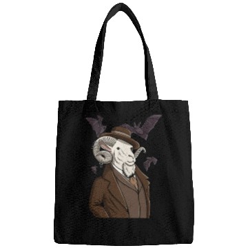 Discover Emo Goat Graphic Bags
