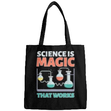 Discover Scientist Chemist Teacher Student Science Magic Th Bags