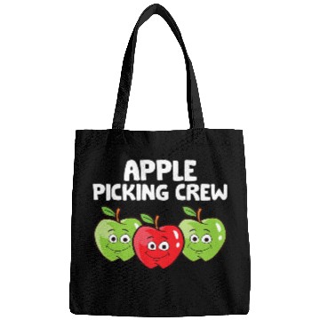 Discover Apple Farmer Apple Lover Fruit Funny Apple Picking Bags