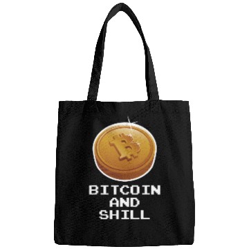 Discover Shilling Bitcoin Cryptocurrency Investor Miner and Bags