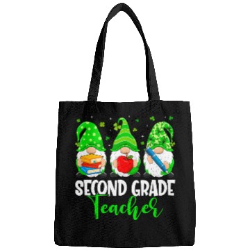Discover Gnomes 2Nd Grade Teacher Squad St Patricks Day Sch Bags