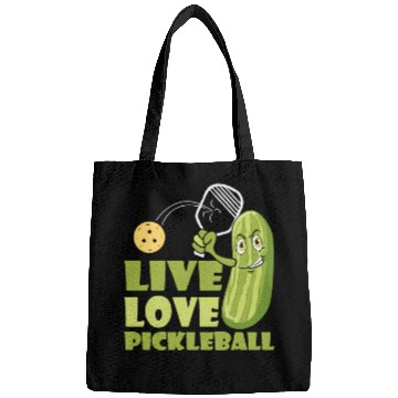 Discover Live Love Pickleball Who Loves Pickle And Ball Bags