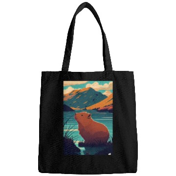 Discover Capybara Nature Capibara Bags