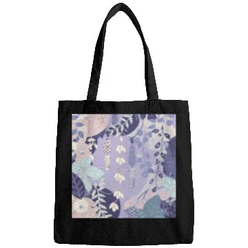 Discover Wisteria Pattern, Japanese Kimono Fabric Pattern Bags