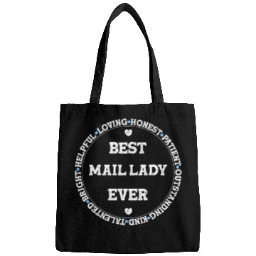 Discover Best Mail Lady Ever Postal Worker Bags
