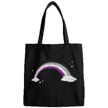 Discover Ace Pride Month Asexual Flag Rainbow Lgbtq Asexual Bags