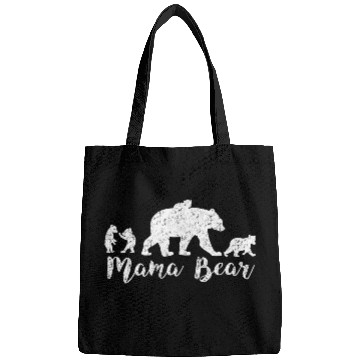 Discover Mama Bear With Little Cubs Bags