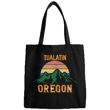 Discover Tualatin Oregon Mountain Hiking Souvenir Bags