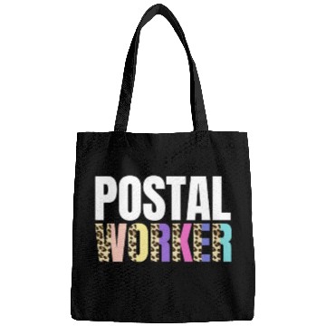 Discover Postal Worker Leopard Design Bags