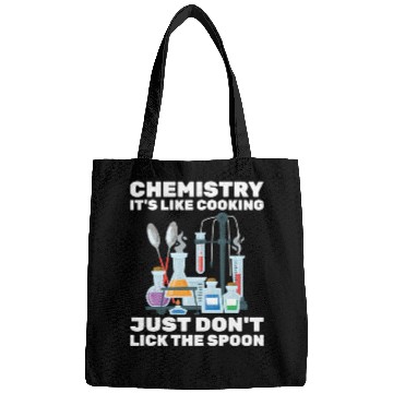 Discover Chemist Chemistry It'S Like Cooking Scientist Bags