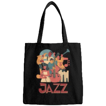 Discover Jazz Musicians Orchestra Playing On Stage Smooth J Bags