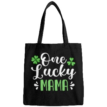 Discover One Lucky Mama St Patrick'S Day Mother Shamrock Mo Bags