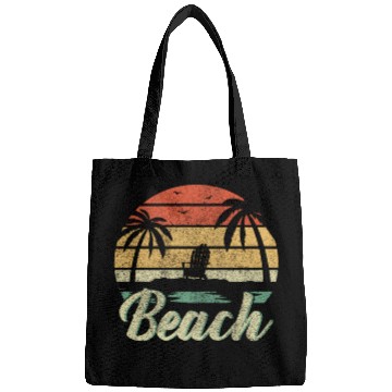 Discover Palm Trees Beach Bags