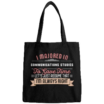 Discover Communications Studies Major Studen Graduation Bags