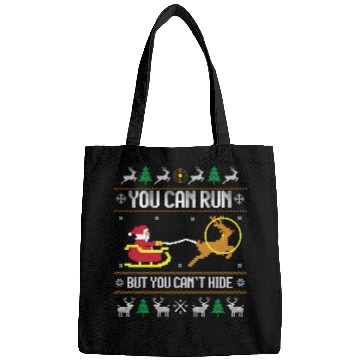 Discover 81908 Deer Hunting Santa Claus Hunter Hunt Ugly Bags
