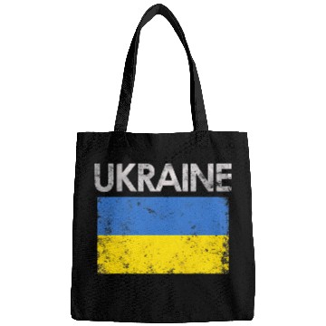 Discover Ukraine Ukrainian Flag Pride Bags