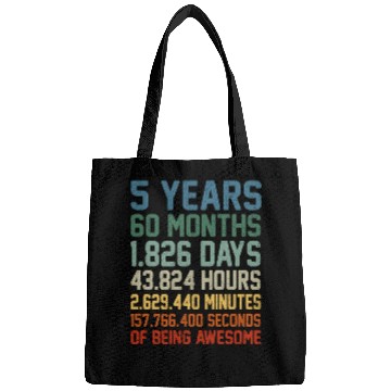 Discover 5Th 5 Being Awesome Anniversary Bags