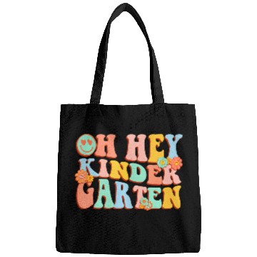 Discover Oh Hey Kindergarten First Day Back To School Teach Bags