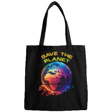 Discover Save the Planet Nature Environment Earth Bags