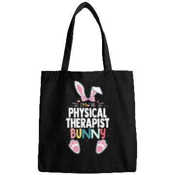 Discover I'M The Physical Therapist Bunny Easter Day Rabbit Bags