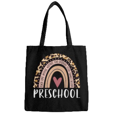 Discover Leopard Rainbow Preschool Teacher Prek Back To Sch Bags