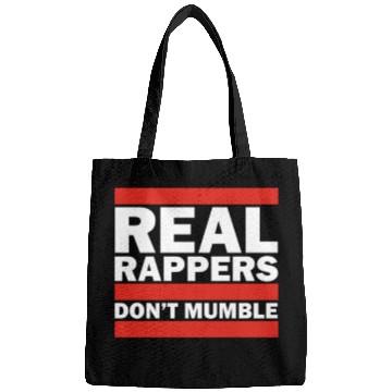 Discover Real Rappers Dont Mumble Old School Hip Hop Rap Bags