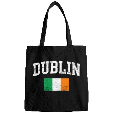 Discover Dublin Ireland Irish Flag St Patrick'S Day Bags