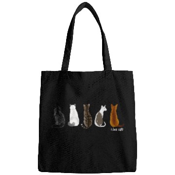 Discover I Love Cats For Cat Bags