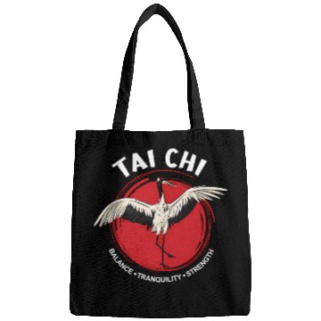 Discover Tai Chi Crane Balance Tranquility Strength Qigong Bags
