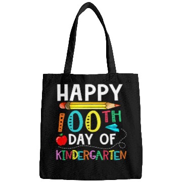 Discover 100 Days Of Kindergarten Happy 100Th Day Of School Bags