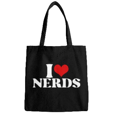 Discover i love nerds Bags