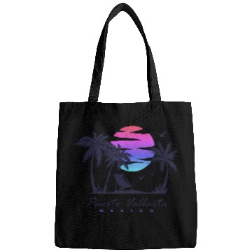 Discover Puerto Vallarta Mexico Beach Vacation Sunset Bags