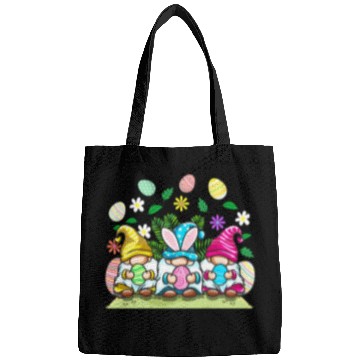 Discover Happy Easter Gnomes Egg Hunting For Bags