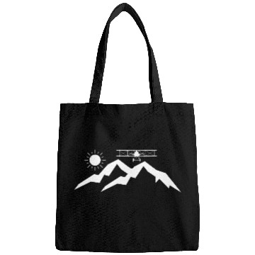 Discover Biplane Mountains Sun Bags