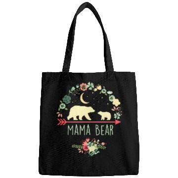 Discover Floral Mama Bear With 1 Cub Bags