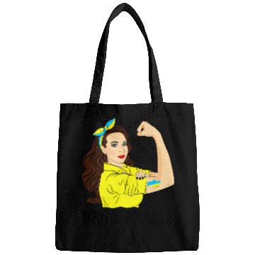 Discover Ukrainian Unbreakable Ukraine Flag Bags