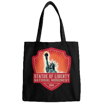 Discover statue of liberty national monument Bags