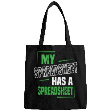 Discover My Spreadsheet Has A Spreadsheet Excel Data Analys Bags