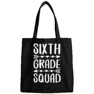 Discover Sixth Grade Squad 6th Grade Back To School Bags